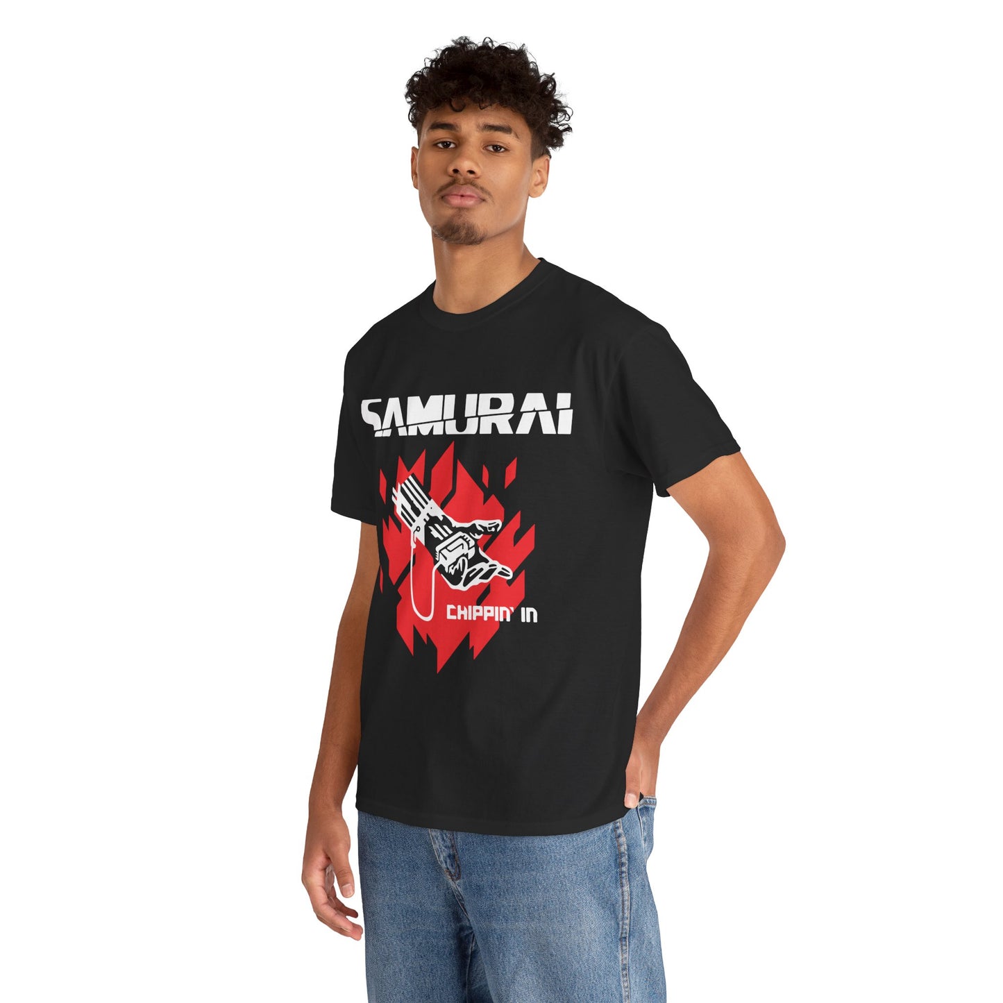 Cyberpunk Streetwear Anime Shirt – Bold Neon Design