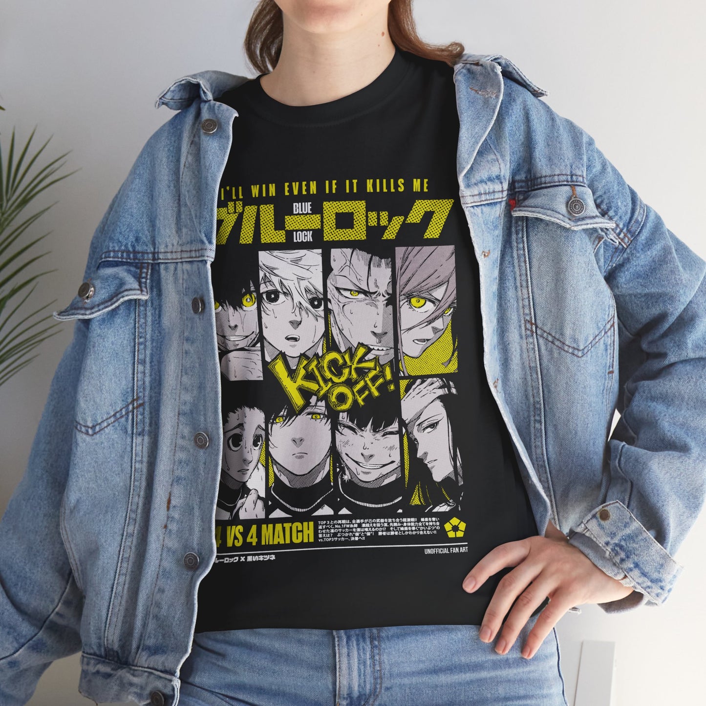 blue lock T-SHIRT