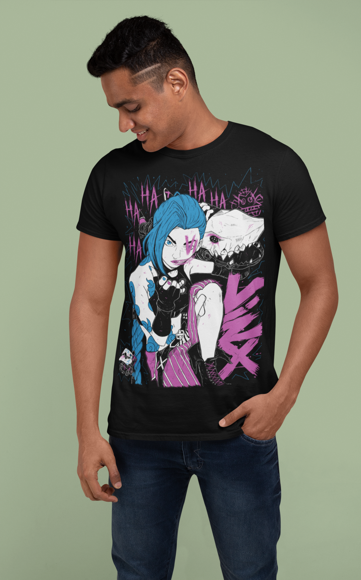 Arcane T-Shirt, Jinx  T-Shirt